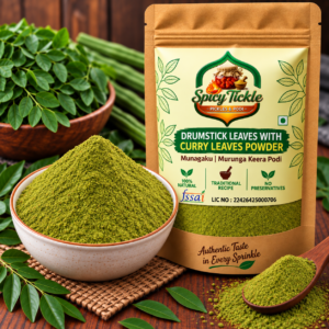 Munagaku Podi | Murunga Keera Podi | Drumstick Leaves with Curry Leaves Powder