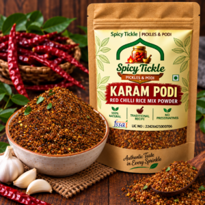 Karam Podi | Red Chilli Rice Mix Powder