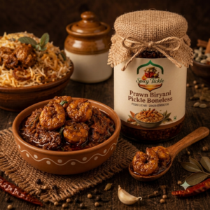 Prawn Biryani Pickle - Andhra Style