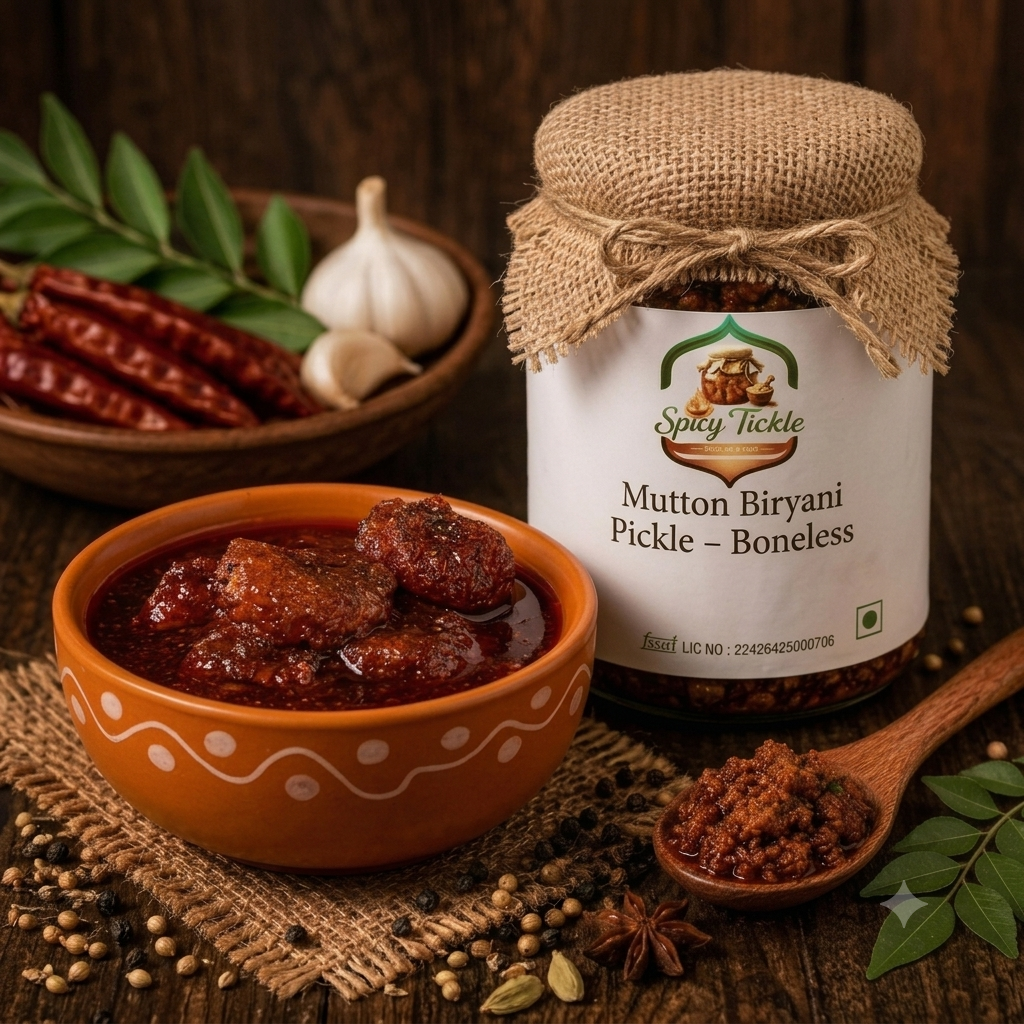 Mutton Biryani Pickle - Boneless