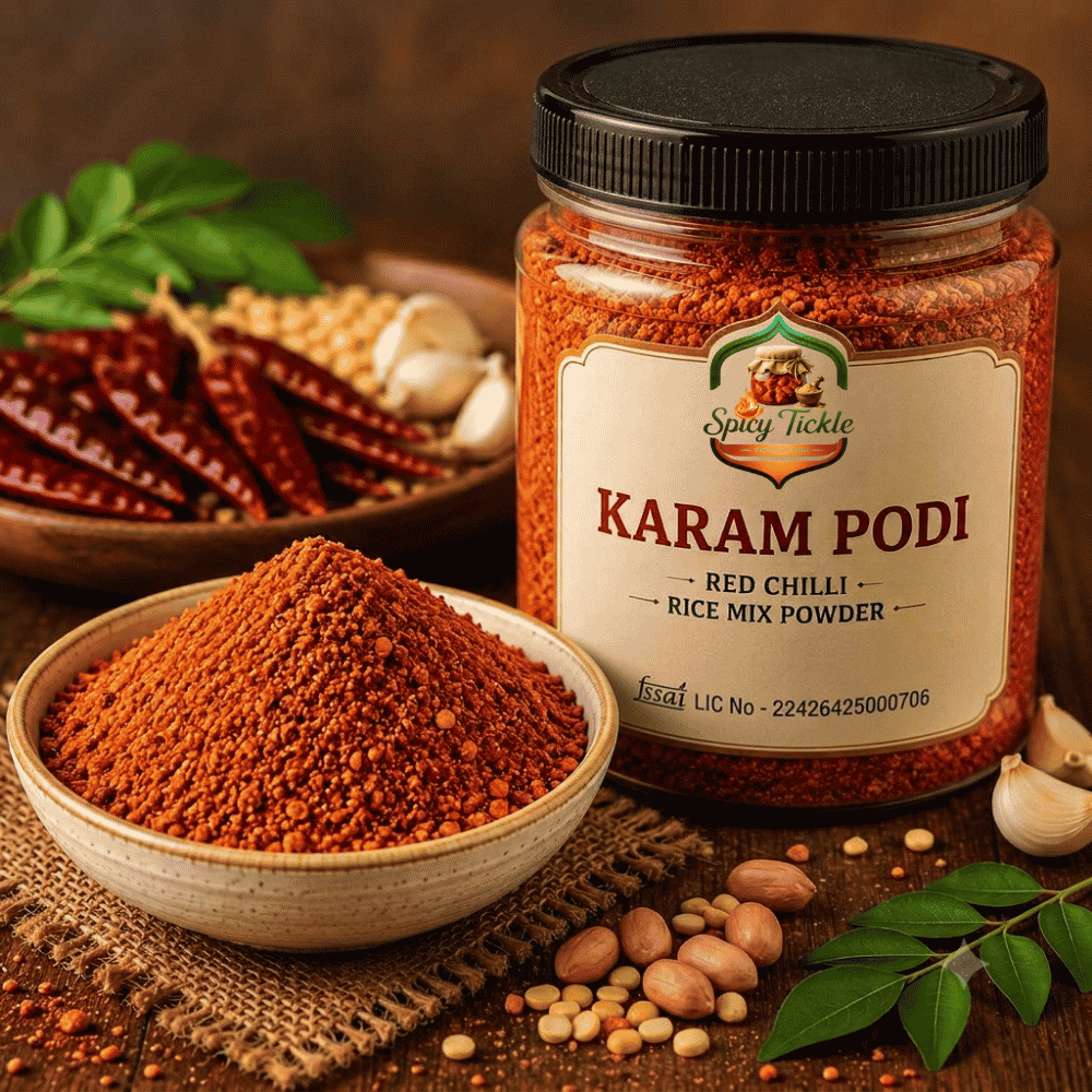 Karam Podi | Red Chilli Rice Mix Powder