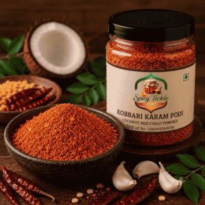 Kobbari Karam Podi | Kobbira Karam Podi | Coconut Red Chilli Powder
