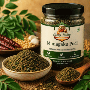Munagaku Podi | Murunga Keera Podi | Drumstick Leaves with Curry Leaves Powder