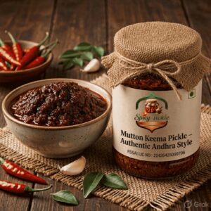 Mutton Keema Pickle - Authentic Andhra Style