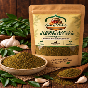 Karivepaku Podi | Karuvapillai Podi | Curry Leaves Powder